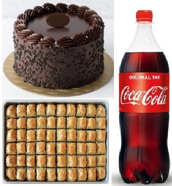 Geleneksel ve Modern Lezzetler Bir Arada: Pasta Baklava ve Cola